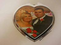 Heart Compact Mirror
Gift for Wedding Couple